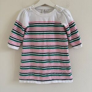 Kids Janie and Jack Stripe Sweater Dress 4
